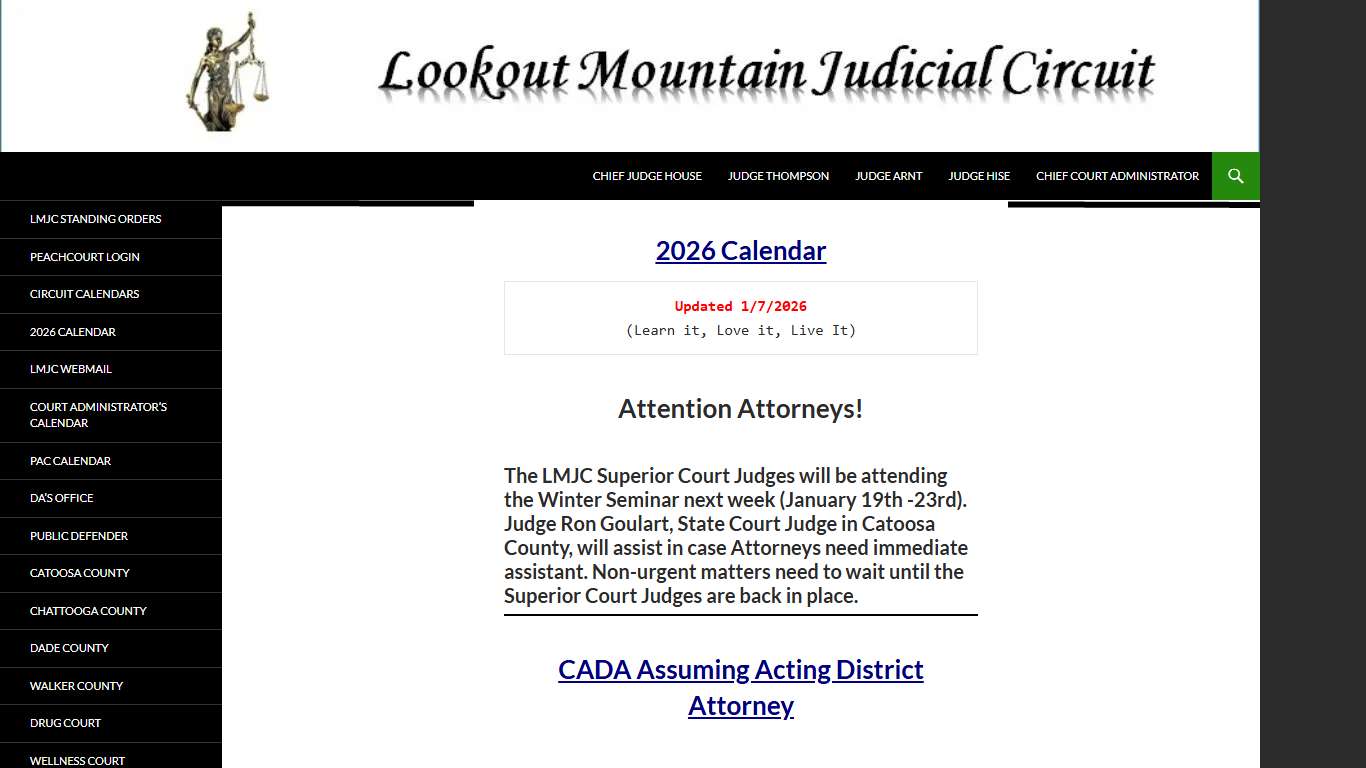 Lookout Mountain Judicial Circuit